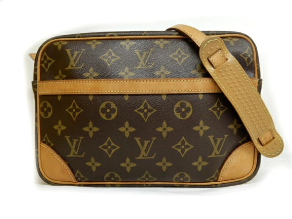 Louis Vuitton Trocadero Shoulder Monogram Bag Brown